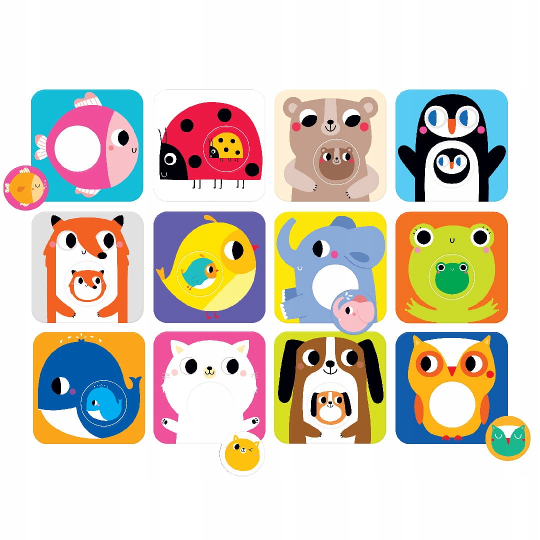 Czuczu Puzzle z Dziurką Maluchy CzuCzu 18m+ Marka CzuCzu