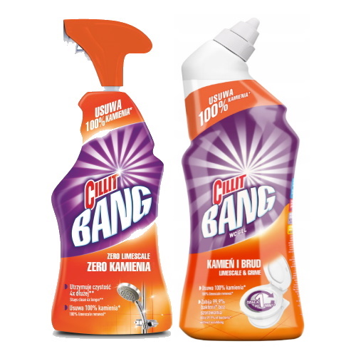 

Cillit Bang Zestaw Spray 750ml Wc Płyn 750ml