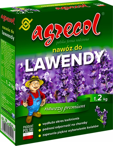 

Agrecol Nawóz Do Lawendy Wybarwienie Wzrost 1,2KG