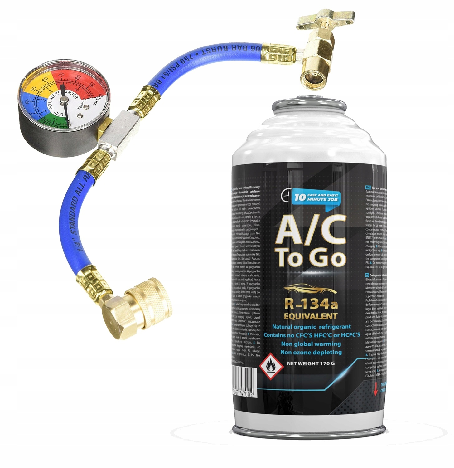 SADA NA PLNENIE KLIMATIZÁCIE AUTOMOBILOV PLYN R134A CHLADIVO ...