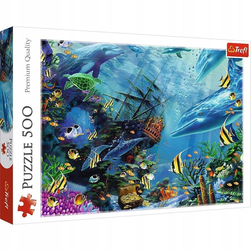 

Puzzle Trefl 500 szt. Puzzle Ukryty skarb 37385
