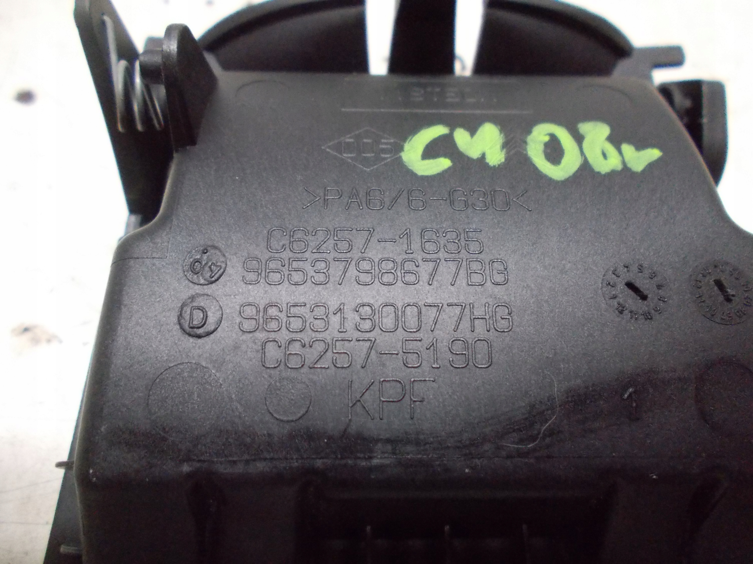 CITROEN C4 08R Cendrier TUNELU SRODKOWEGO 9653798677BG