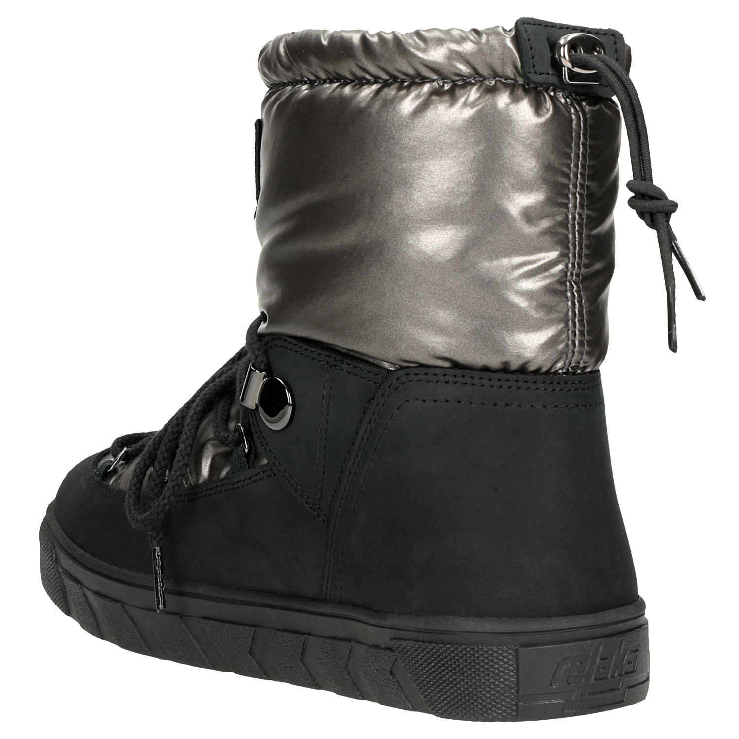 Śniegowce damskie Relaks czarno-srebrne r. 41 Kod producenta R55122-89