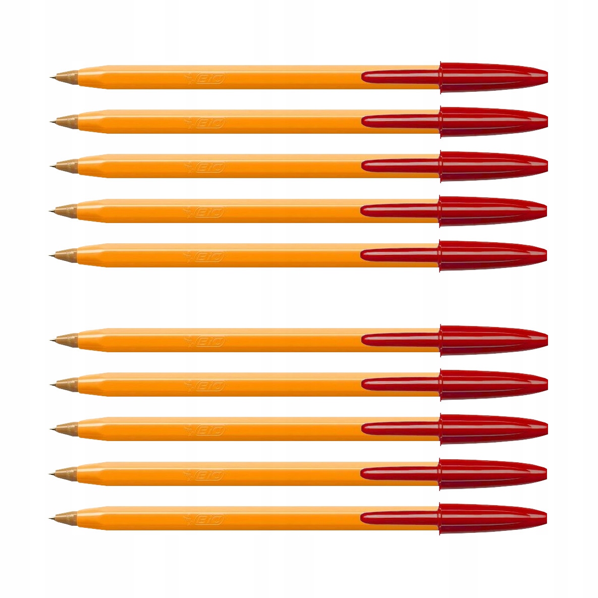 

Długopis Bic Orange Czerwony 0,8 mm Zestaw 10szt