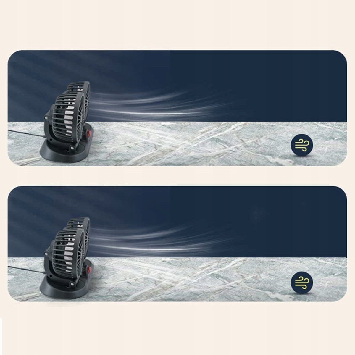 2 PRĘDKOŚCI, CHŁODZĄCY WENTYLATOR KEMPINGOWY Z USB EAN (GTIN) 0191491578533