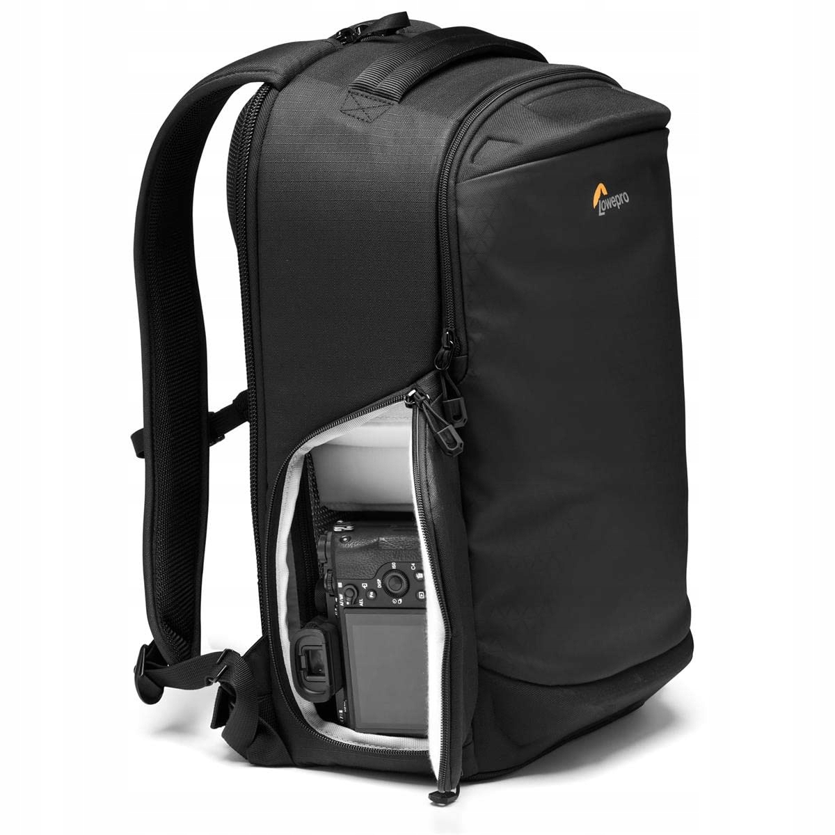 LOWEPRO Flipside Plecak Na Aparat DSLR I Bezlusterkowy Czarny Regulowany — miniatura 5