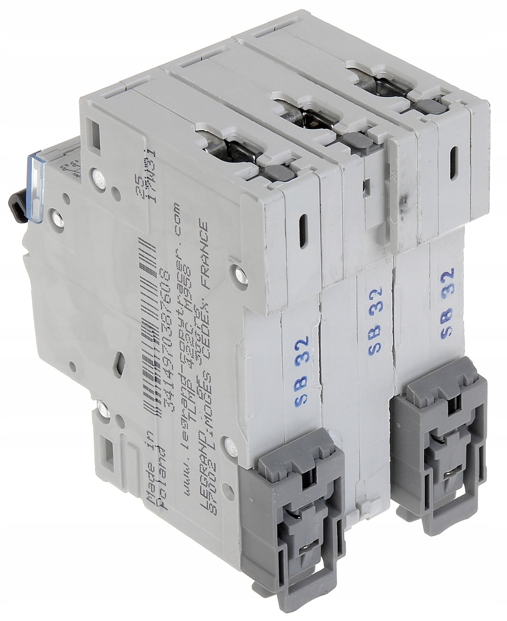 WYŁĄCZNIK NADPRĄDOWY TRÓJFAZOWY 32 A TYP B LEGRAND Producent Inna