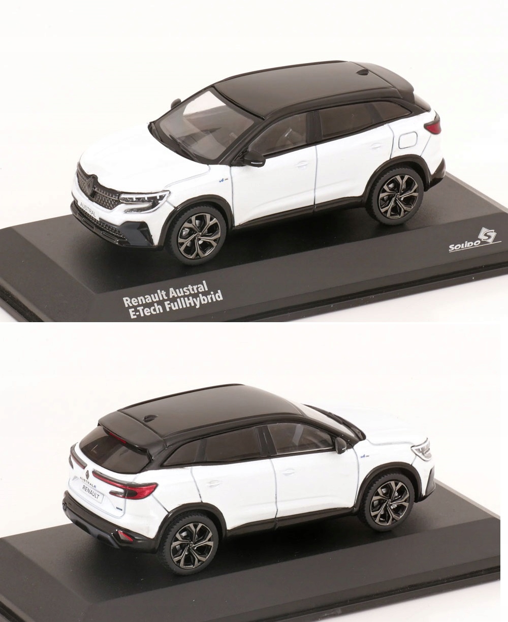 1:43 RENAULT AUSTRAL E-Tech Full Hybrid SOLIDO model metalowy PREZENT