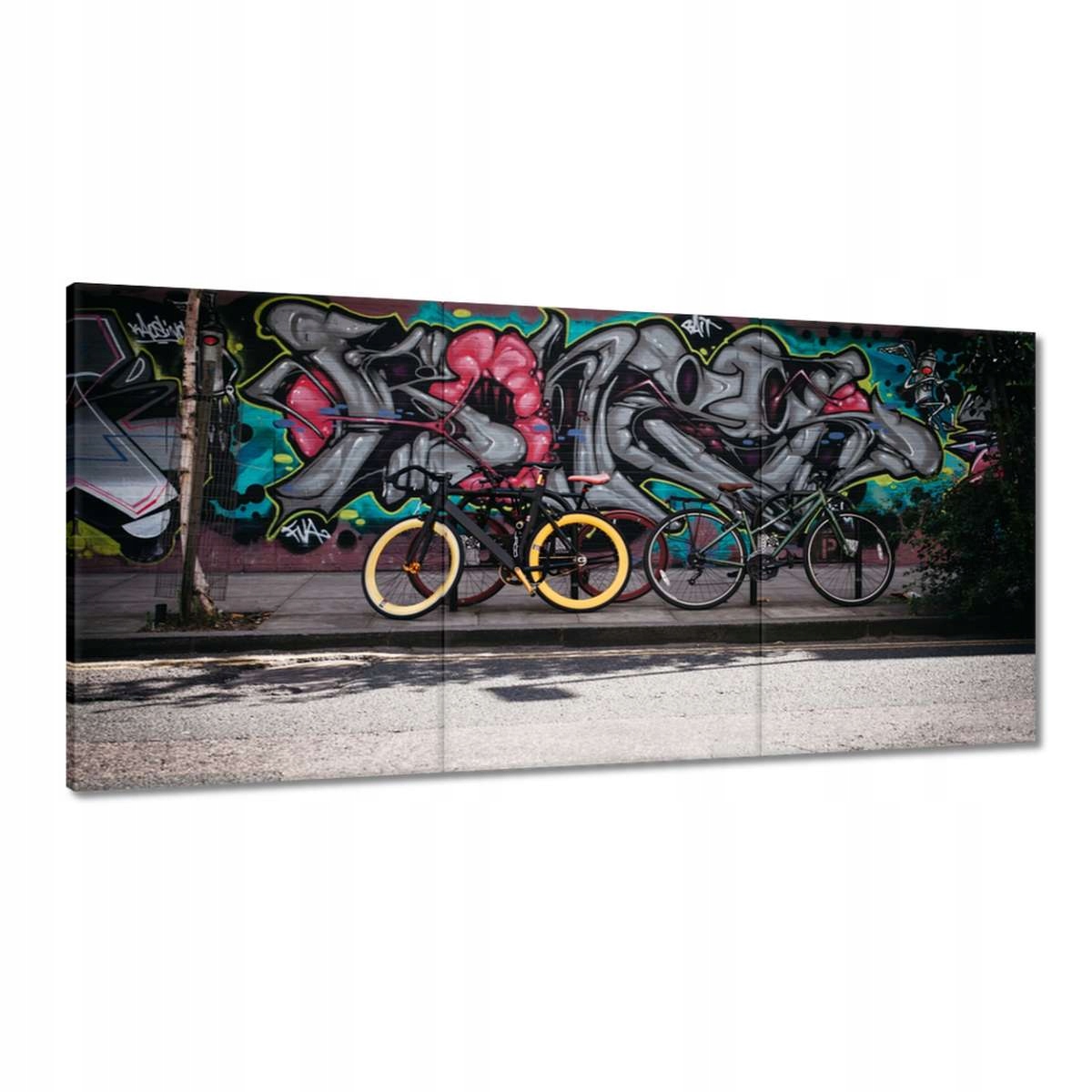 Obrazy 180x90 Grafitové Bicykle