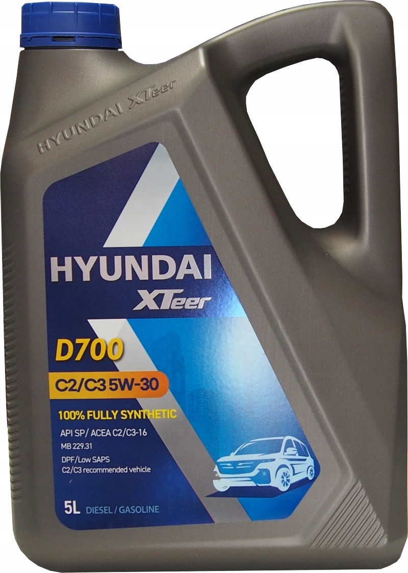 Hyundai XTeer 5W30 5W-30 D700 C3/C2 5L olej Oe