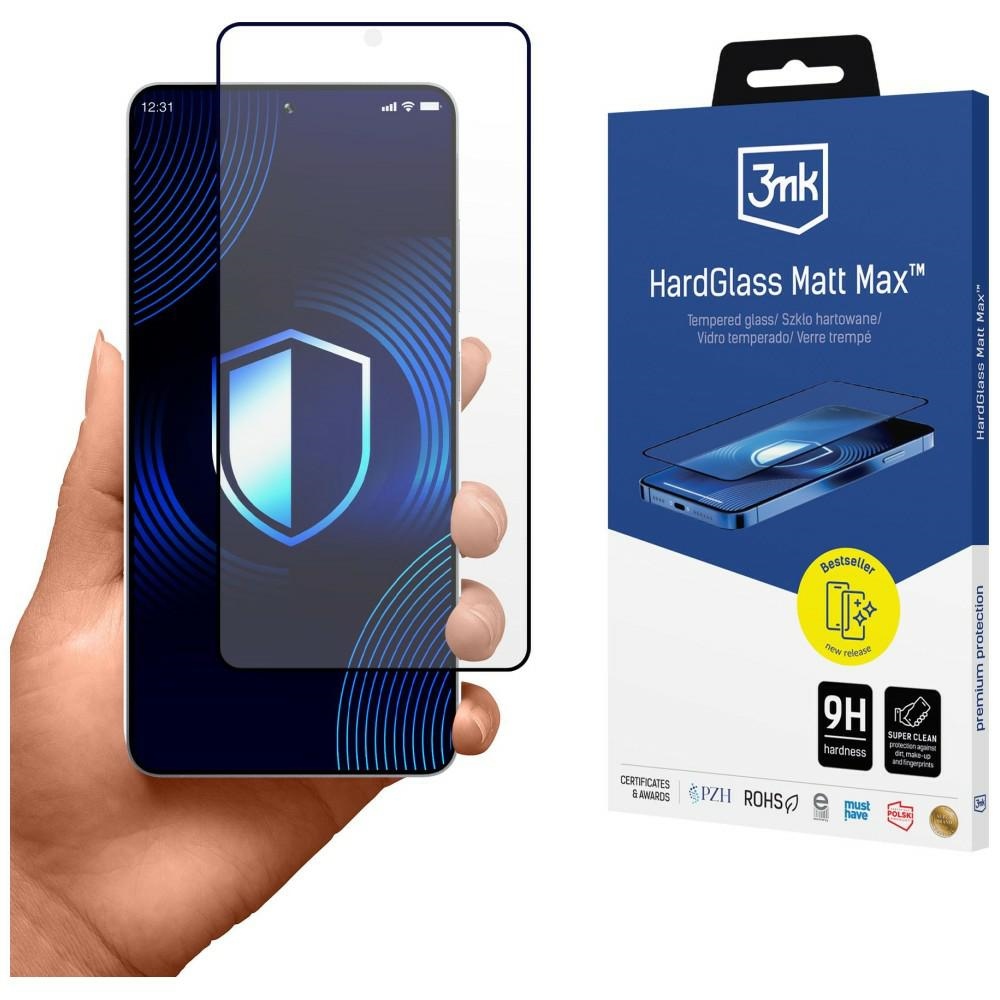 Tvrzené sklo 3MK HardGlass Matt Max pro Samsung Galaxy S26 Ultra