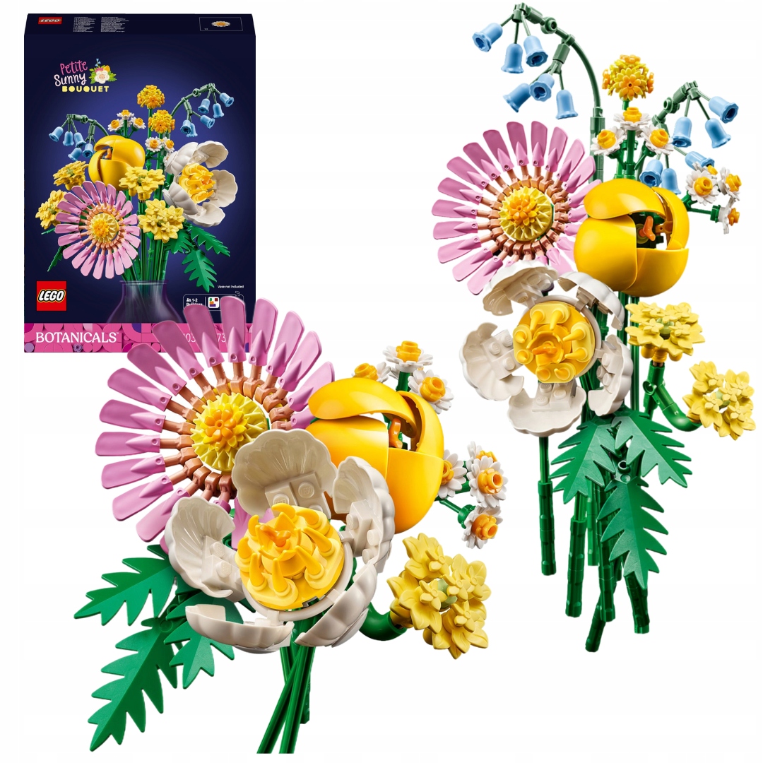 Lego Icons 10347 Malá kytice žlutých květů