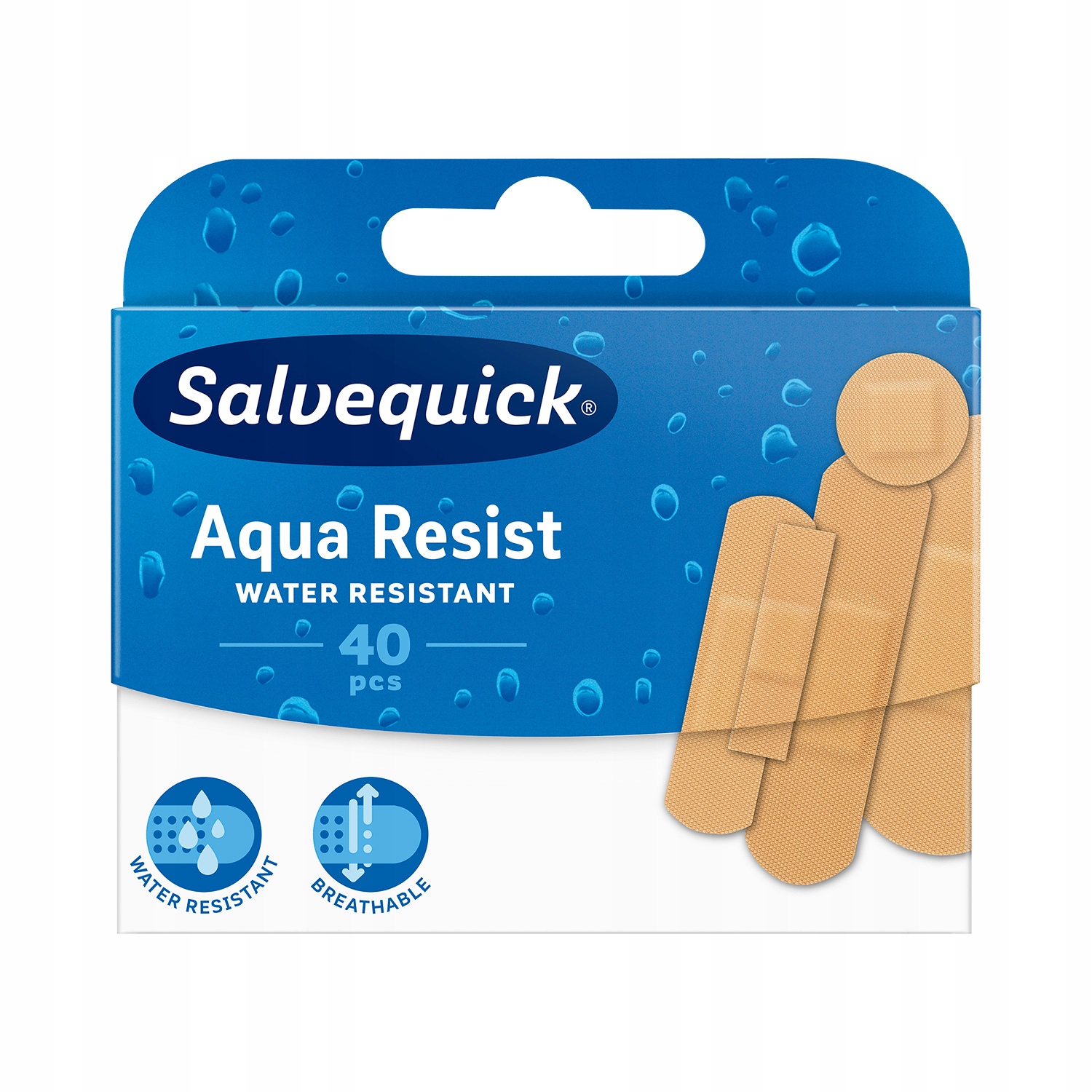 

Salvequick Aqua Resist Plastry Wodoodporne MIX 40