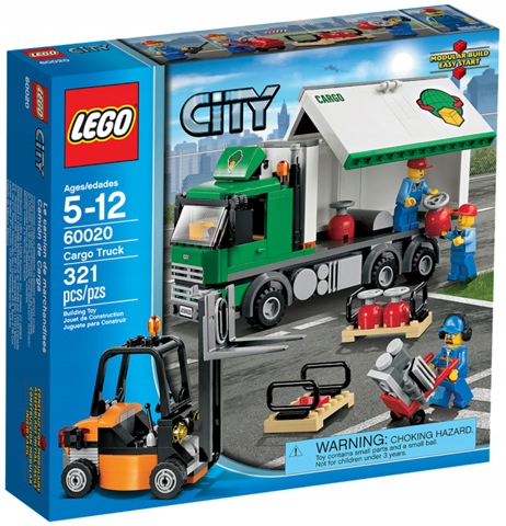 Lego City 60020 Nákladní automobil Cargo Vysokozdvižný Vozík Nový Set Unikát