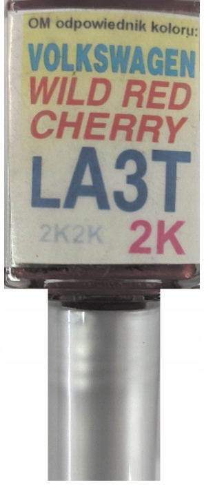 

Vw LA3T 2K2K Wild Red Cherry Lakier Zaprawka Ara