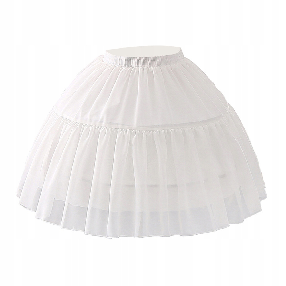 Tiulowa sukienka halka biała spódniczka dziewczęca Tutu
