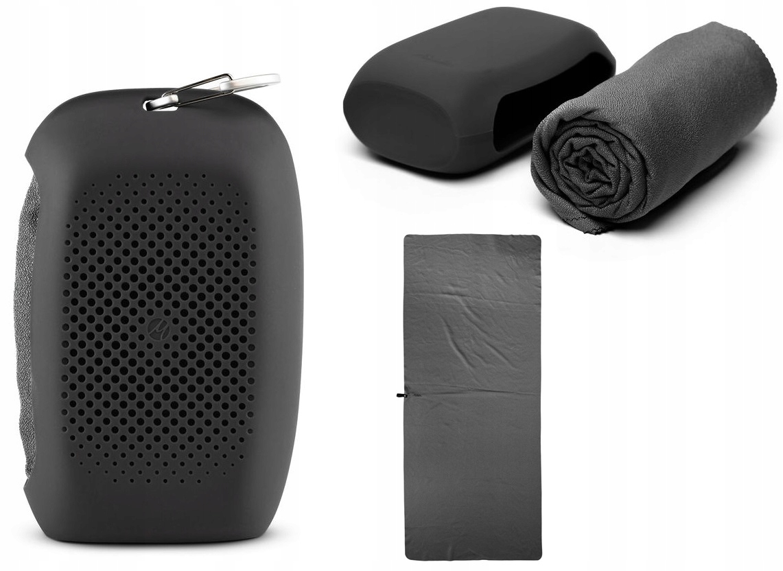 Ultralekki Ręcznik szybkoschnący Matador NanoDry Shower L Czarny 132x60cm