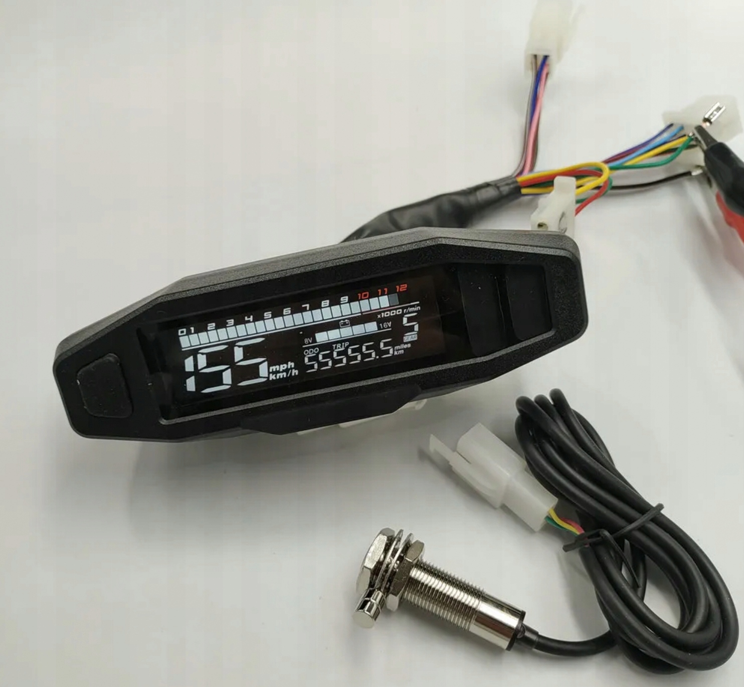 PRĘDKOŚCIOMIERZ DO MOTOCYKLOWY LCD MINI EAN (GTIN) 6974795600315