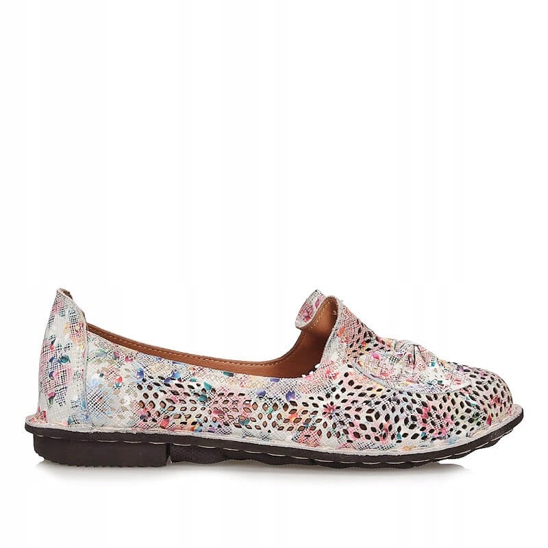 Dámské polobotky Comfortable 830047-00 vícebarevné, nazouvací, kožené