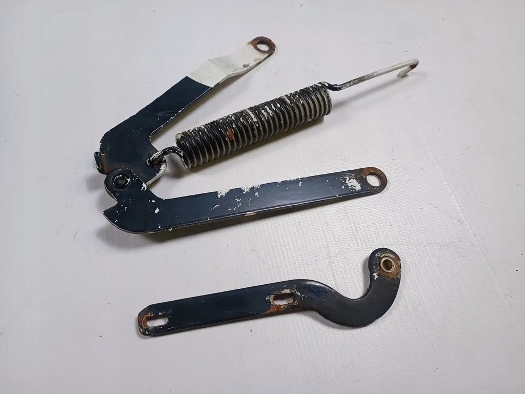 hinge bonnets left complete Mercedes SL C107 R107