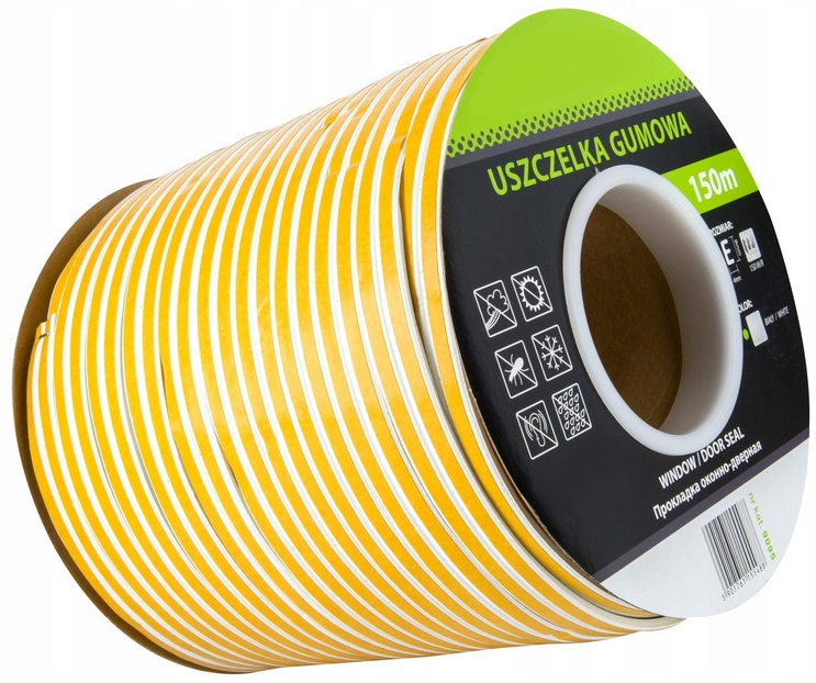 Samolepicí Těsnění Diamant 100 M Typ D Bílé