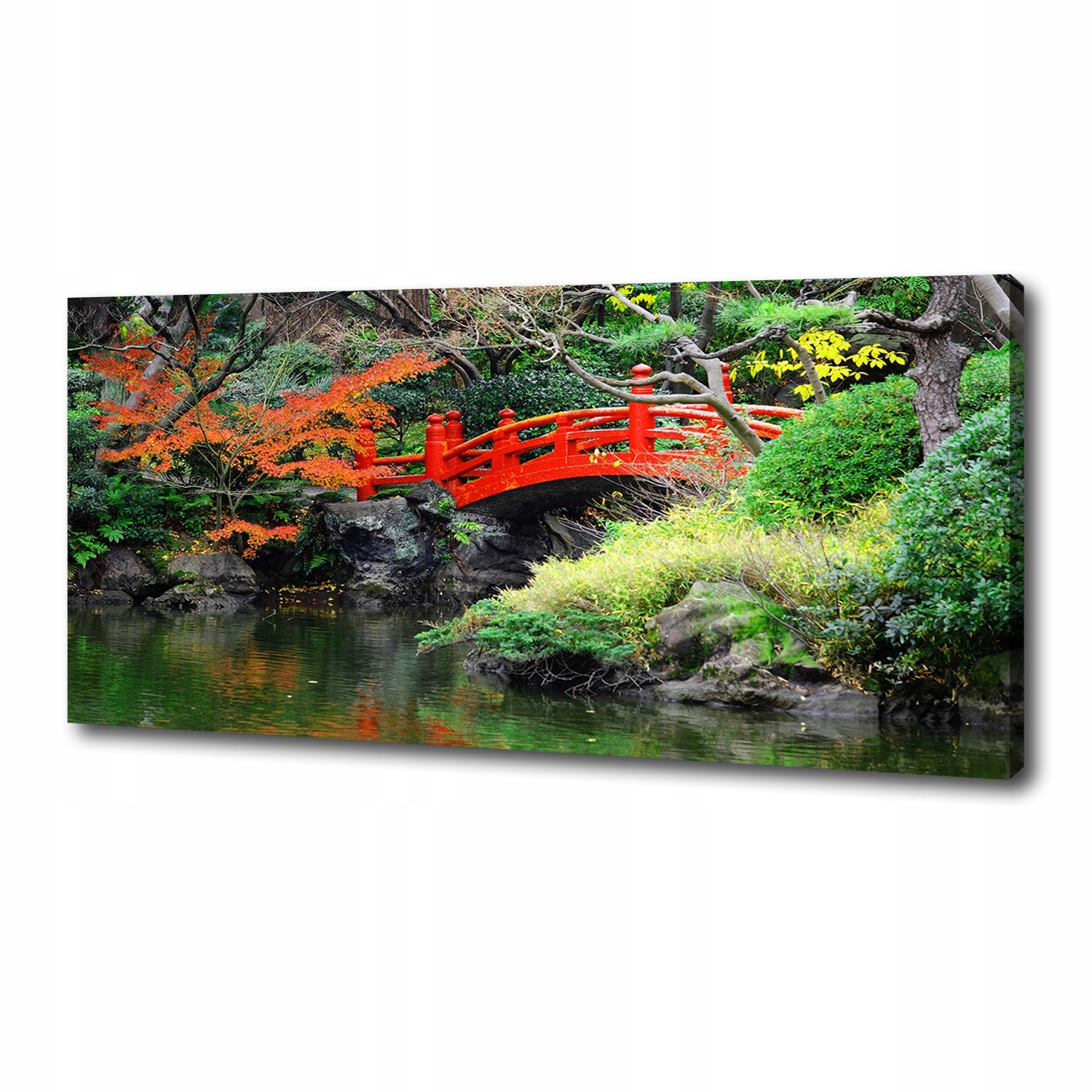 

Foto obraz na płótnie Japoński ogród 125x50 cm