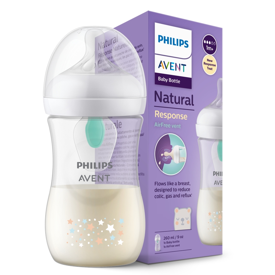 PHILIPS AVENT Butelka Dla Niemowląt Natural Response 260ml BPA Free — miniatura 8