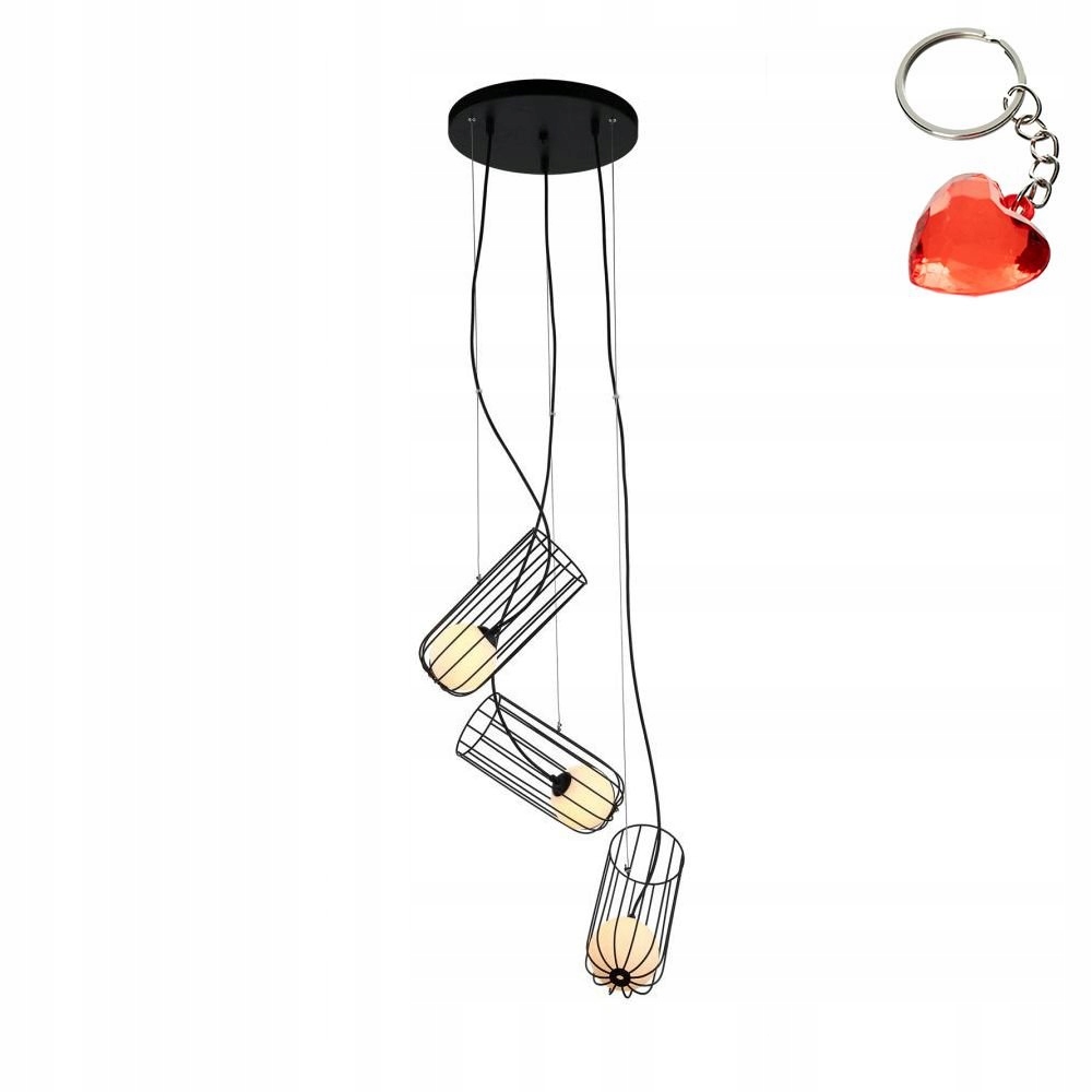 Závěsná lampa Coco MDM-3941/3 Bk Italux