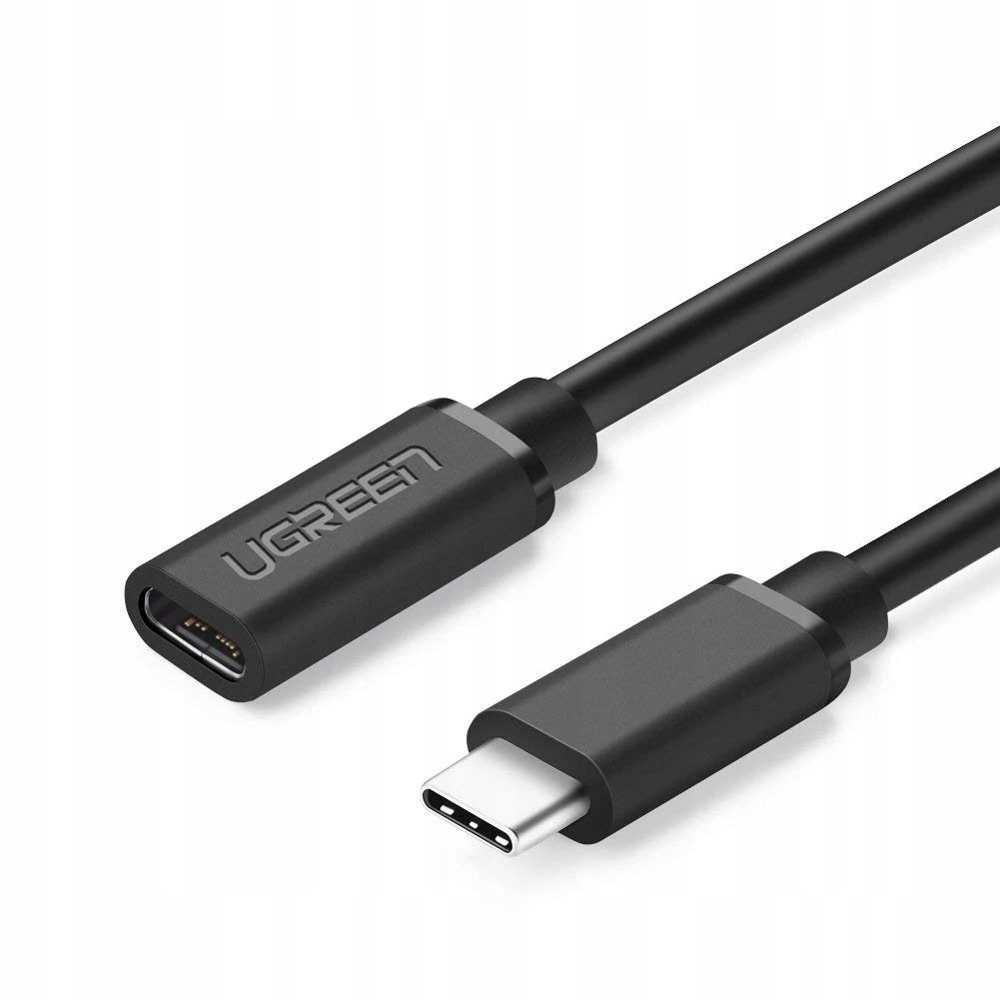 Kabel Ugreen 40574 Usb-c Usb-c 5Gb/s 0,5m czarny