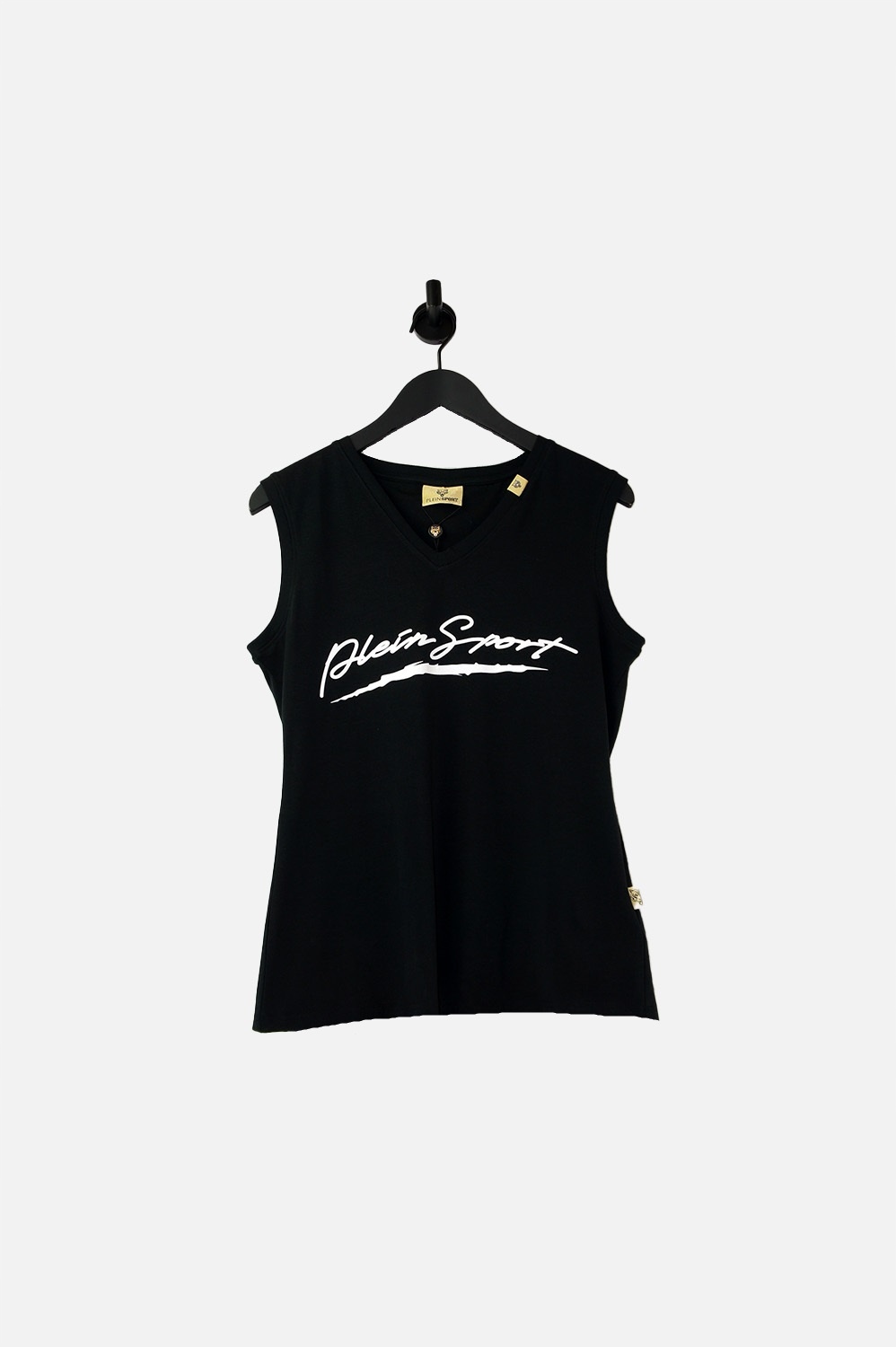 Plein Sport Černý Logovaný Top (xs)