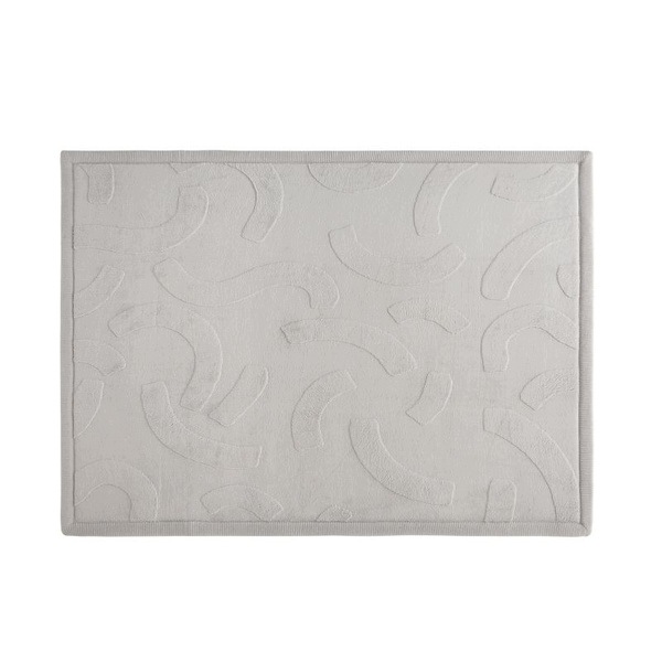 Pěnová podložka pro děti 200x150 Oblouky 3D Memory Foam šedá Hakuna Matte