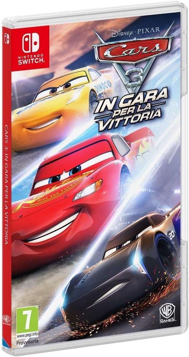 Auta 3: Wysokie Obroty Polska Wersja Nintendo Switch Kartridż Gra Cars