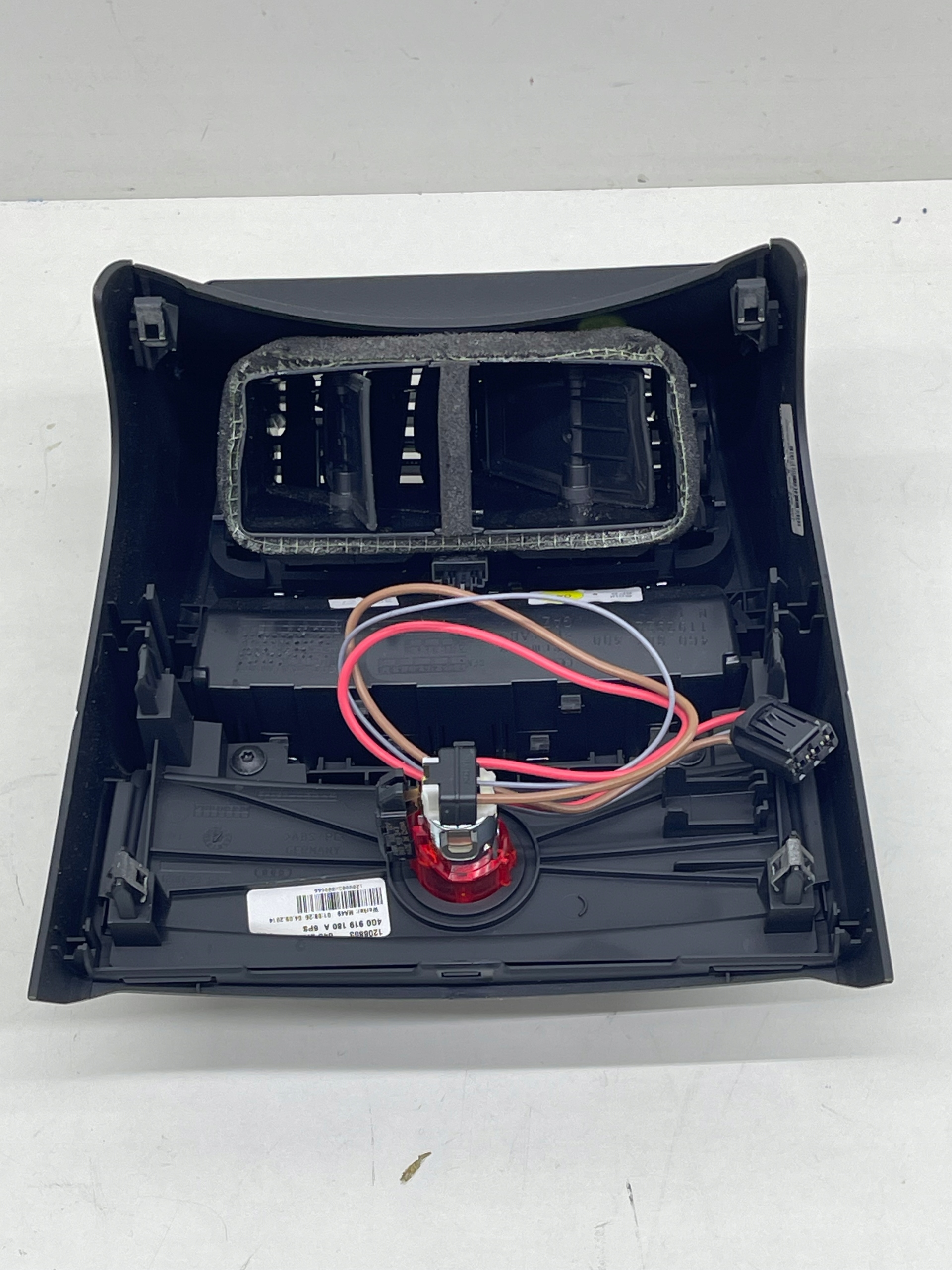 AUDI A6 C7 tunel central frame grid air conditioning devices passenger compartment KOMPLET!