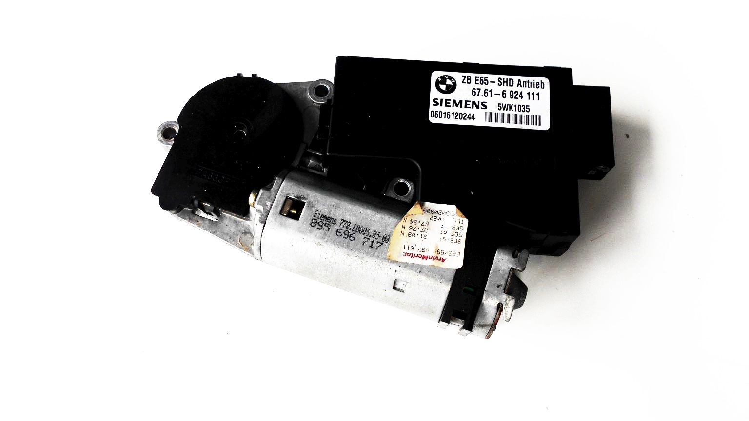 67619137056 - Двигун люка BMW E60 E65 E66 оригінал BMW