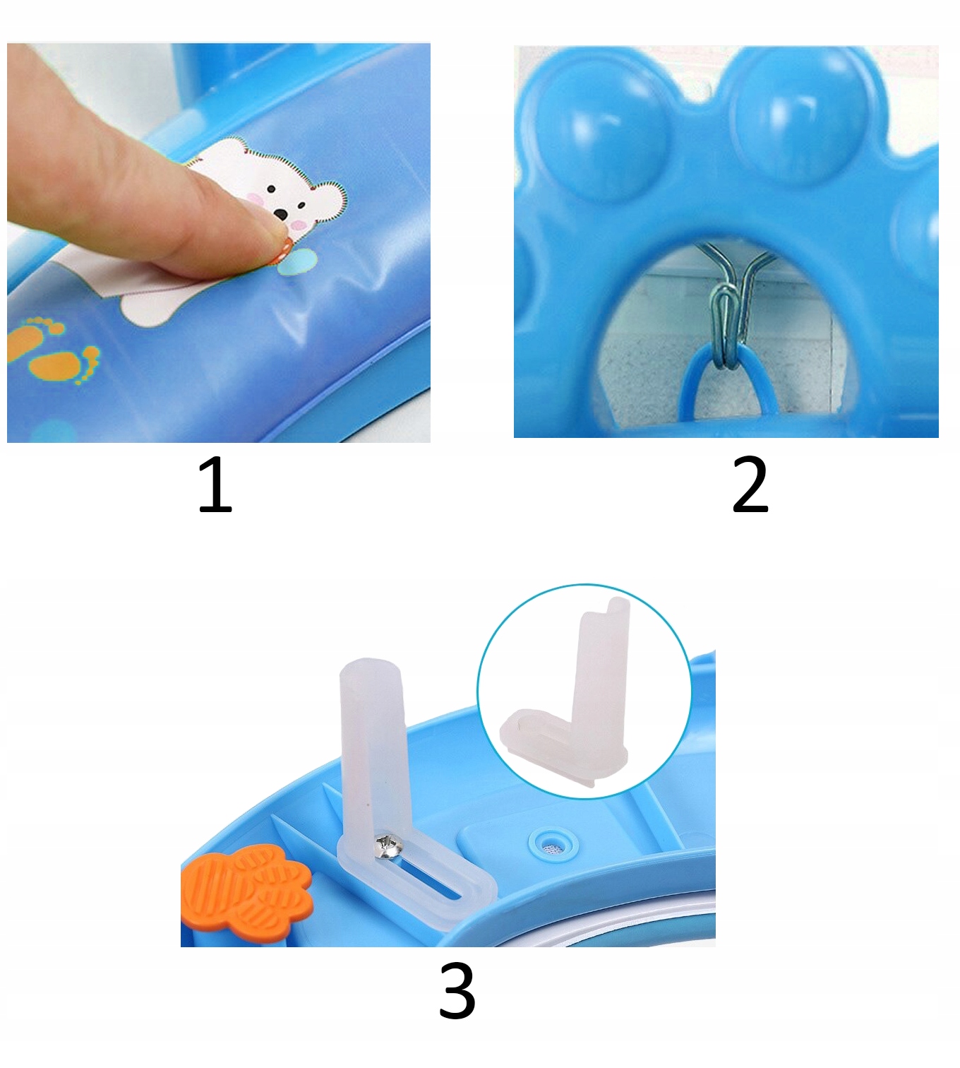 NAKŁADKA NA SEDES WC 8w1 ANTYPOŚLIZGOWA WYGODNA Maksymalne obciążenie 40 kg