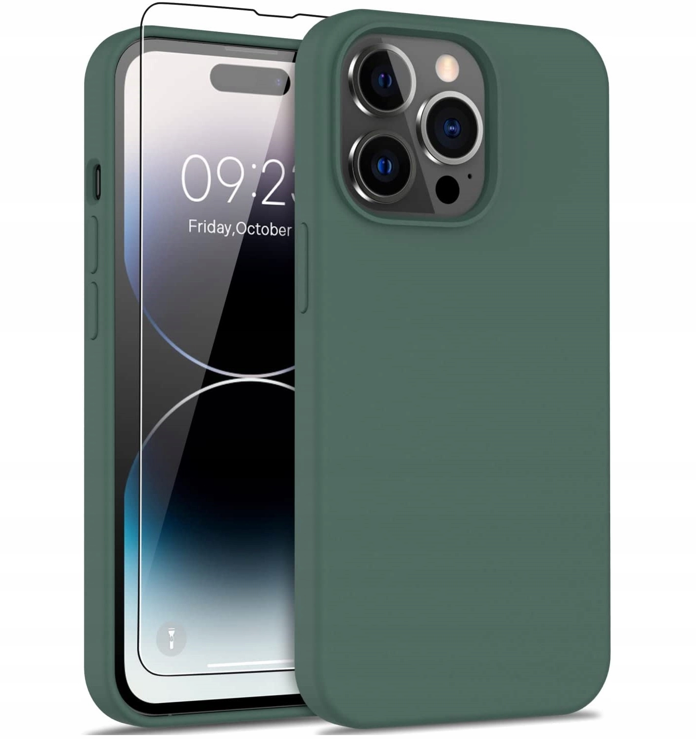 

Etui Matowe Slim do Iphone 14 Pro Max Szkło 9H