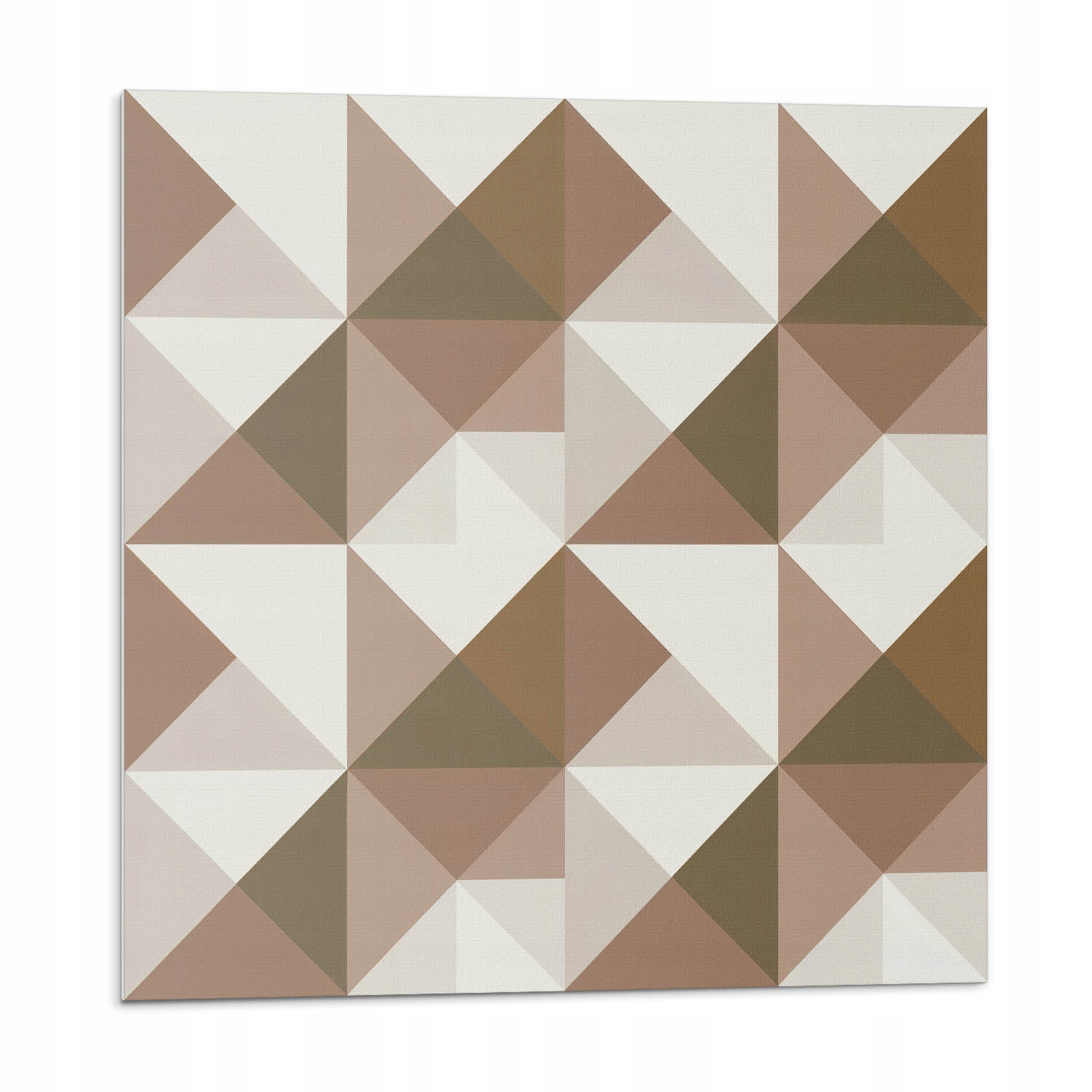 Vinylové dlaždice s motivem do kuchyně Geometrie v trojúhelníkech 20 ks 20x20 cm