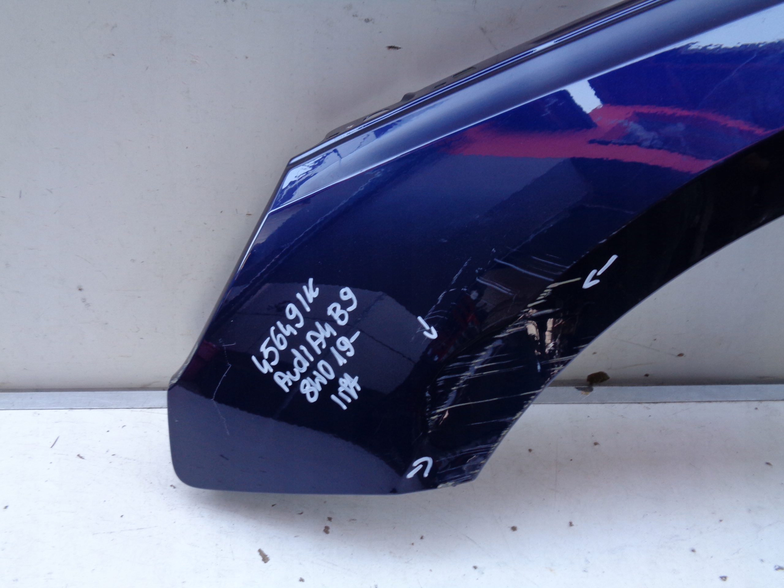 fender left front AUDI A4 B9 8W 8W0 19- LIFT NR 45649