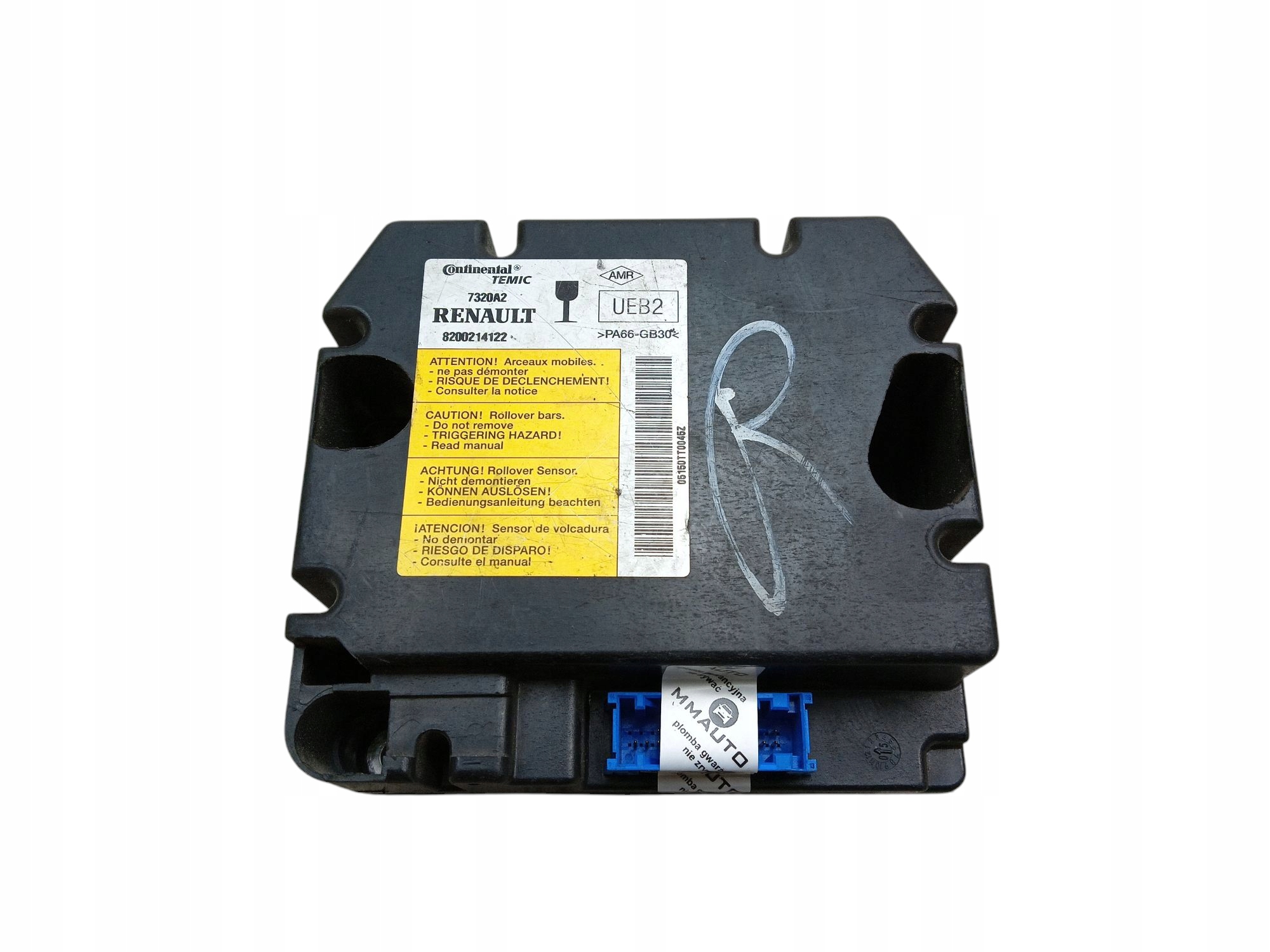 modul SENSOR airbag RENAULT MEGANE II 2 8200214122