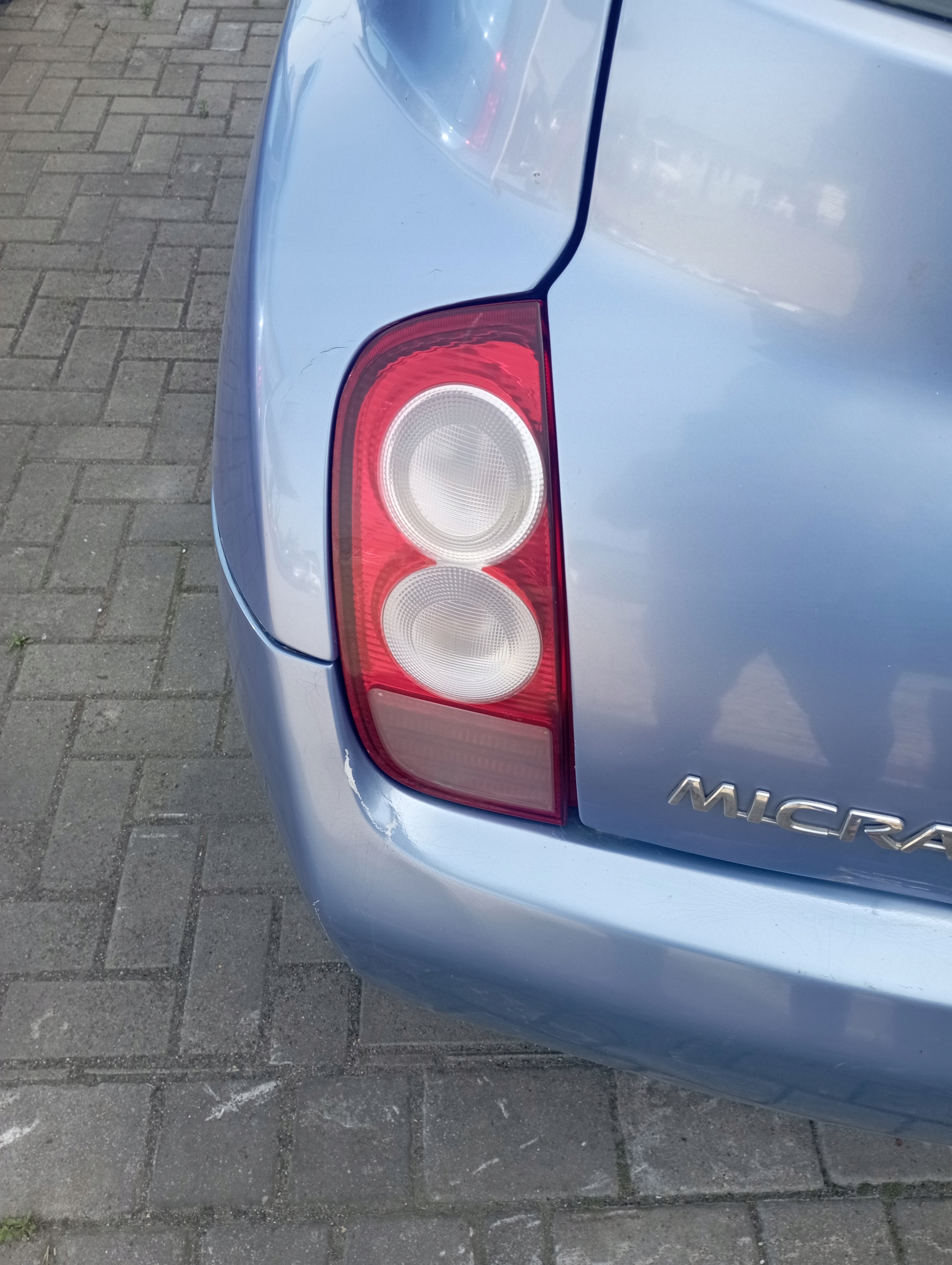 nissan MICRA K12 3D фонарь левый европа