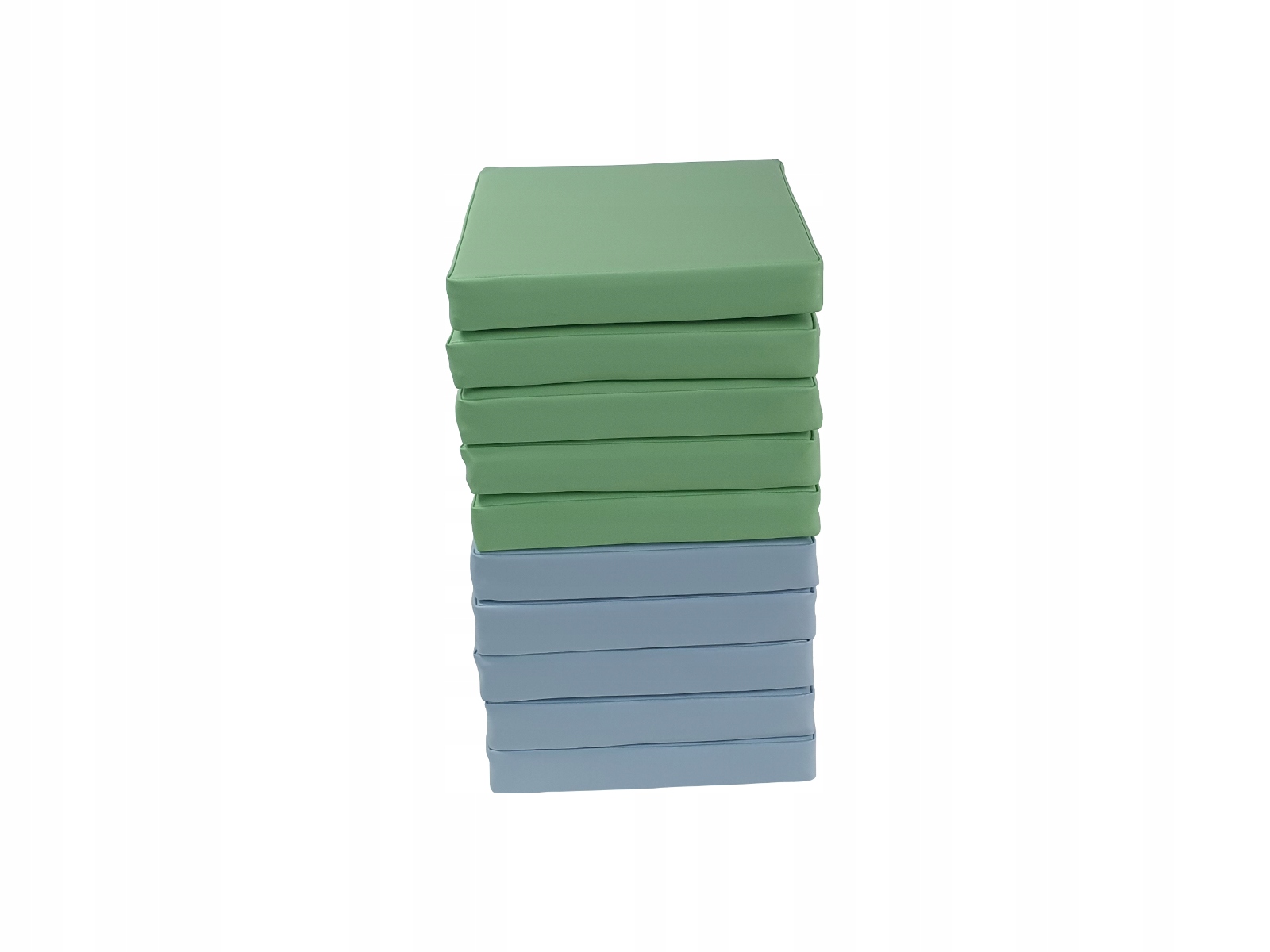 Poduszki kwadratowe pastele 35x35x5 cm - 10 sztuk