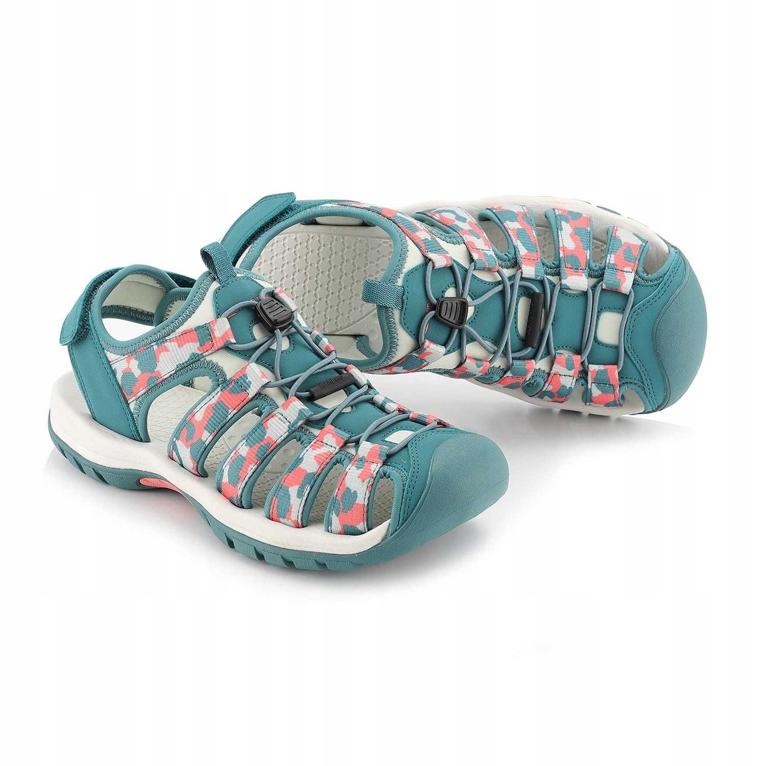 Sandały turystyczne z zakrytym noskiem Alpine Pro Awede k.niebieski r.37