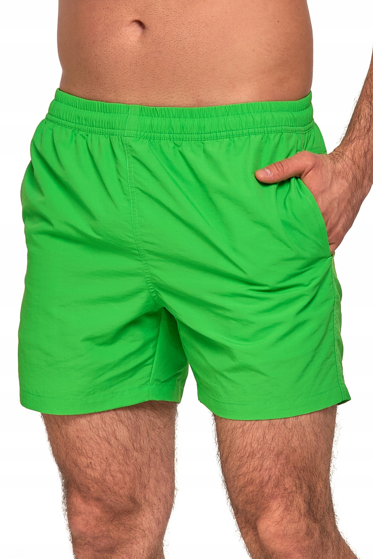 SZORTY SPODENKI MĘSKIE KĄPIELOWE WIĄZANIE KIESZENIE GŁADKIE MODNE MORAJ 4XL Rozmiar 4XL