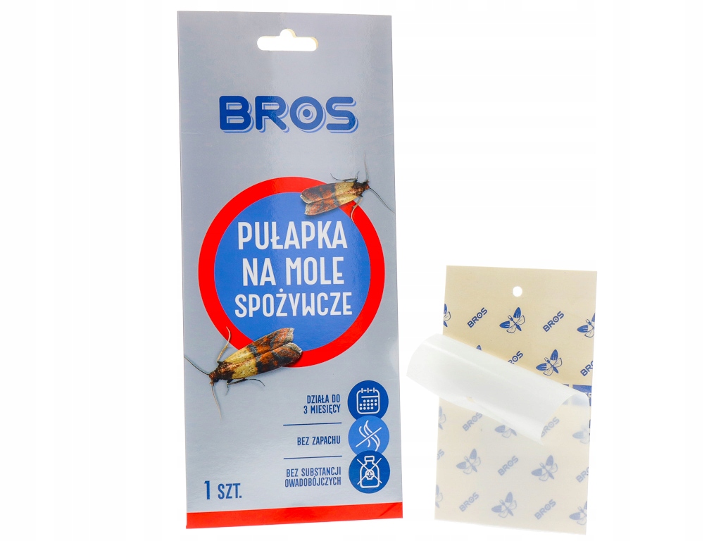

Pułapka lep na mole spożywcze Bros feromonowa