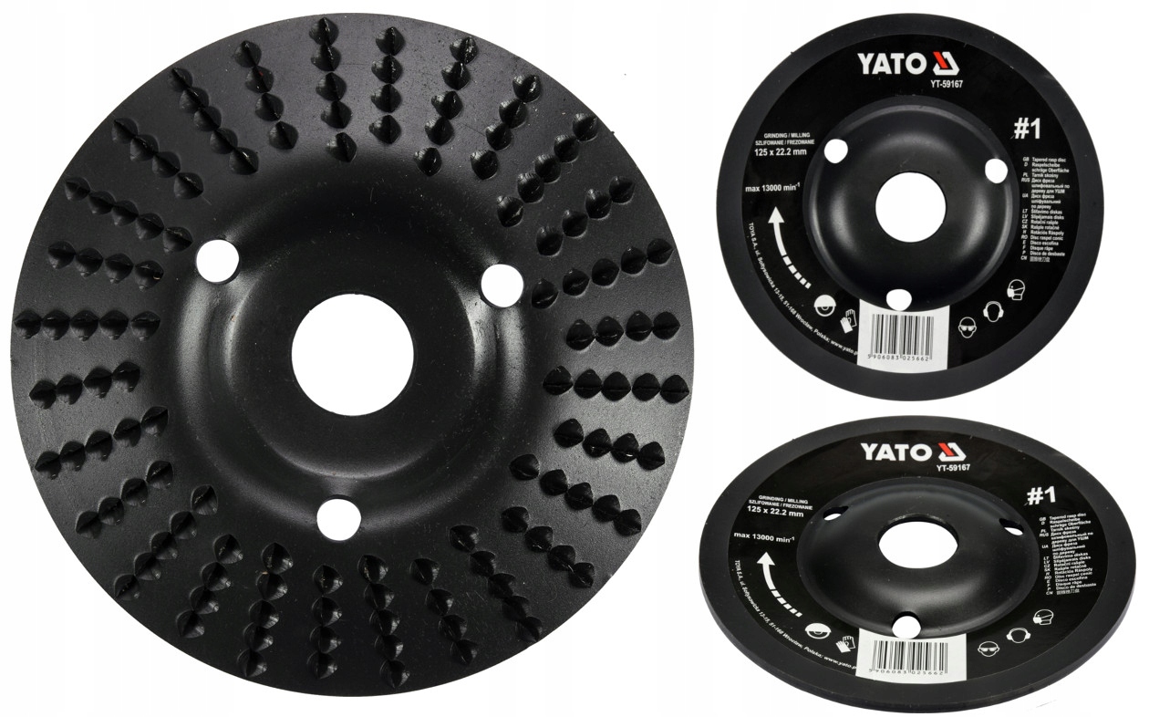 

Yato YT-59167 Tarnik Skośny Do Drewna 125MM NR1
