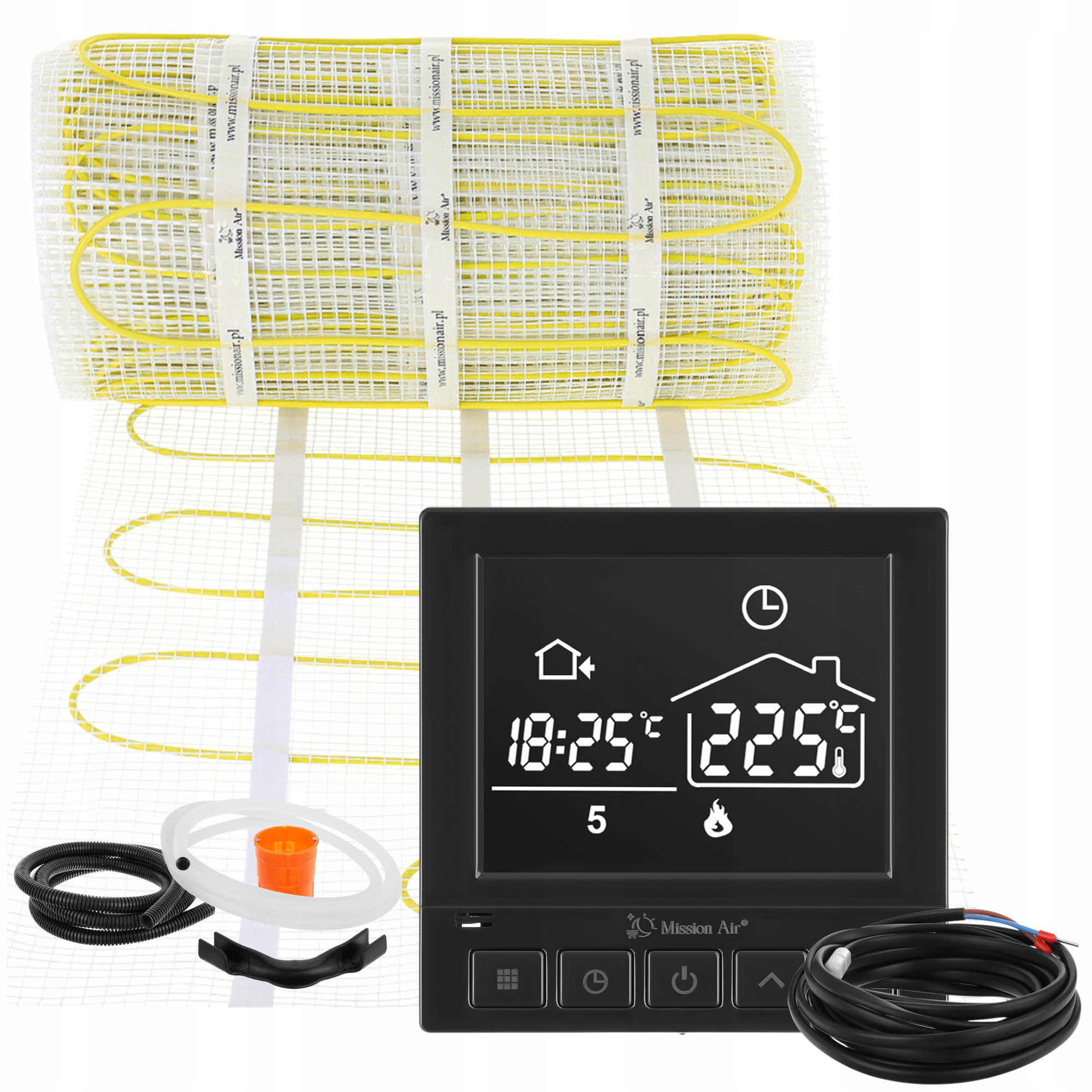 Set Vykurovacia podložka pod dlaždice MA-160W/m² 4m²