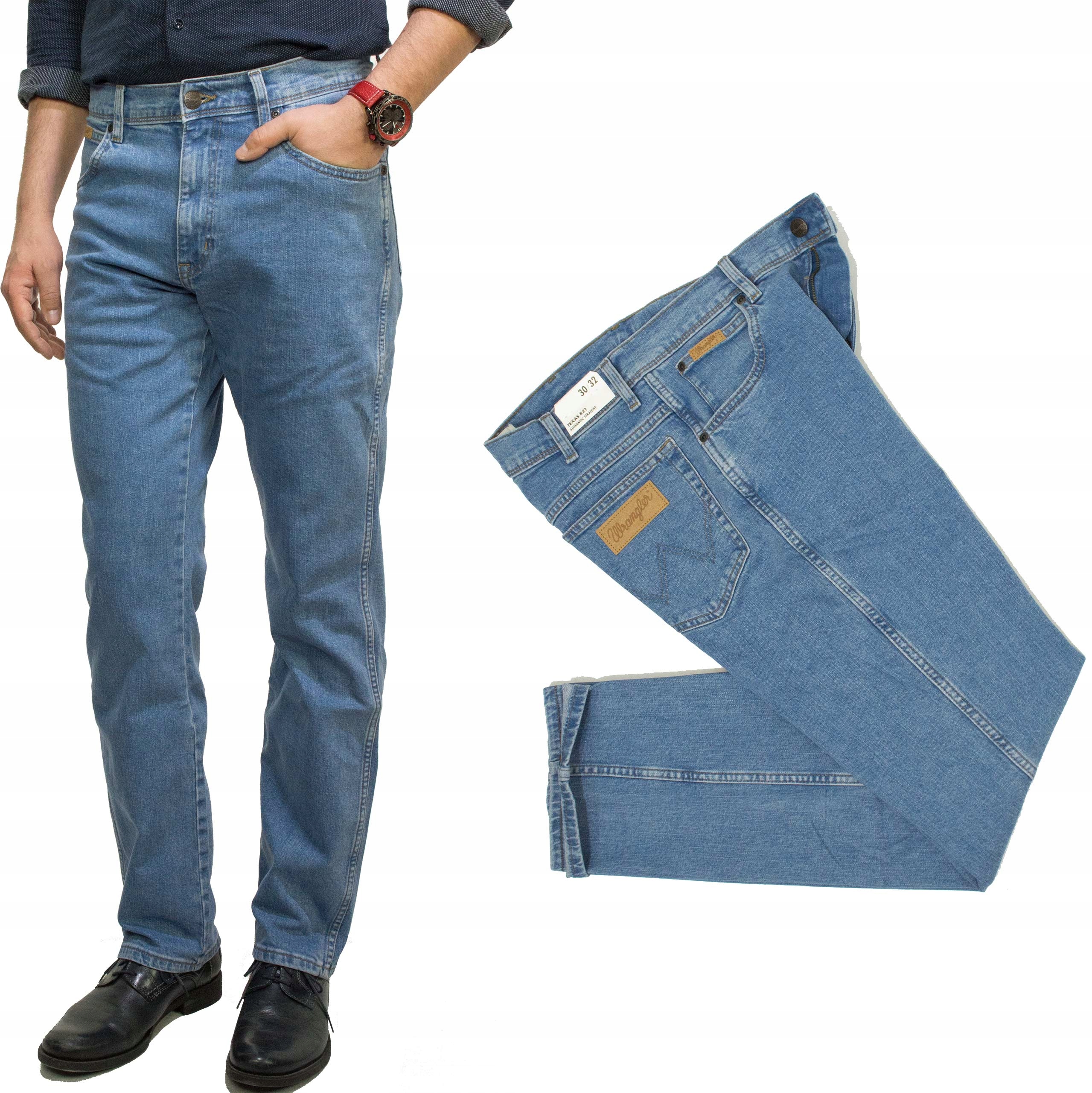 Wrangler Texas 821 Good Shot pánské džíny jednoduché klasické W33 L30