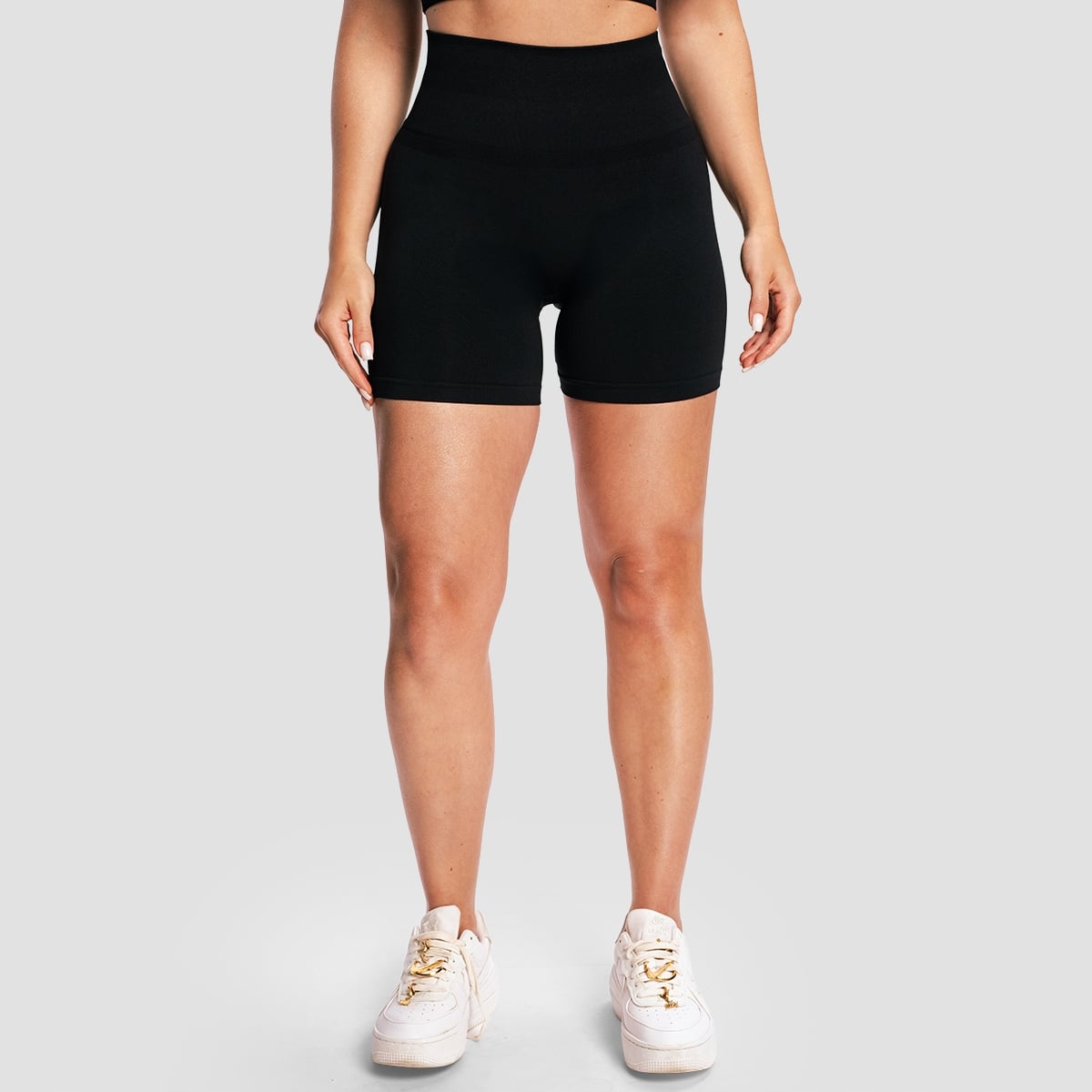 GymBeam Damskie szorty Sculpt Seamless Black L