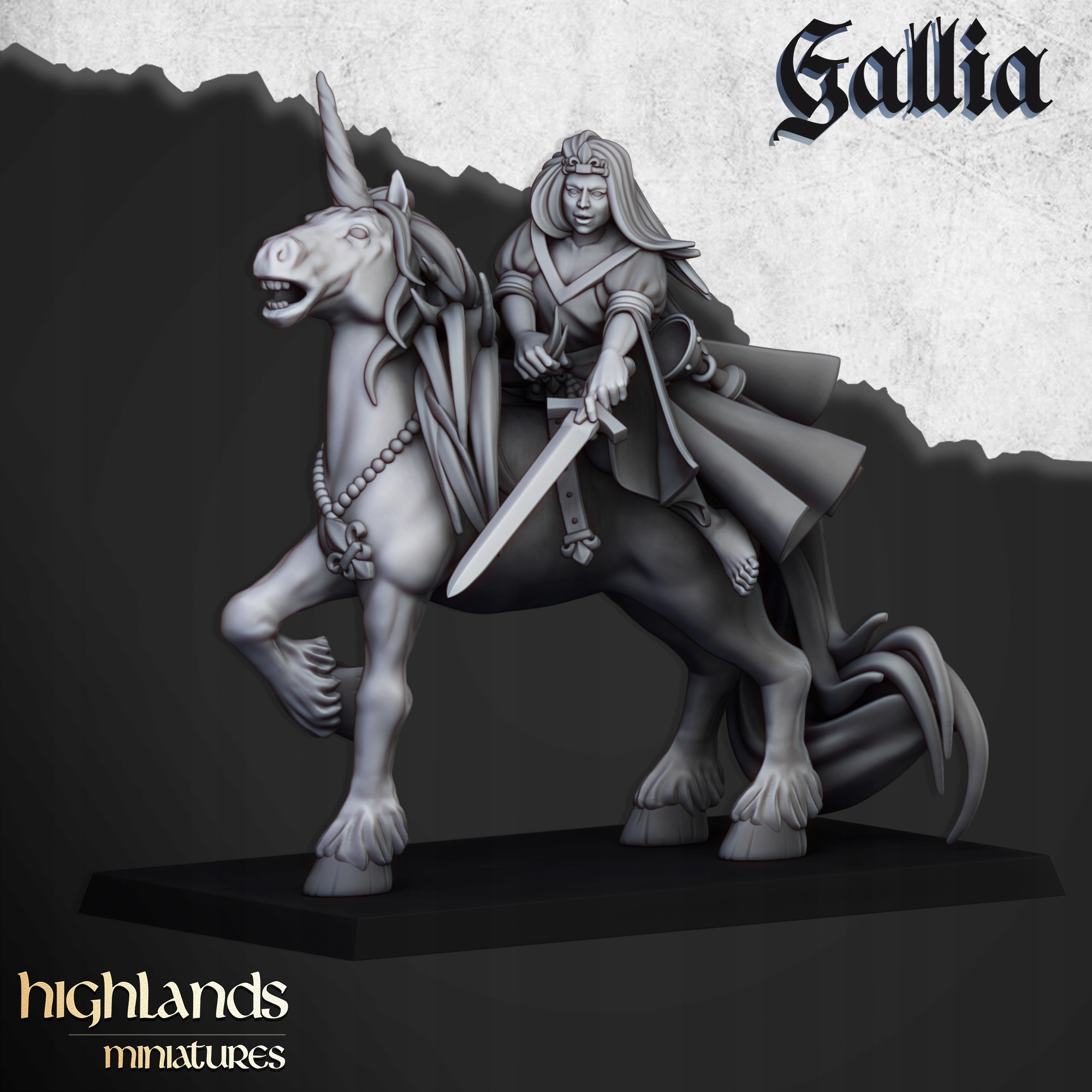 Lady of Gallia Highlands Miniatures