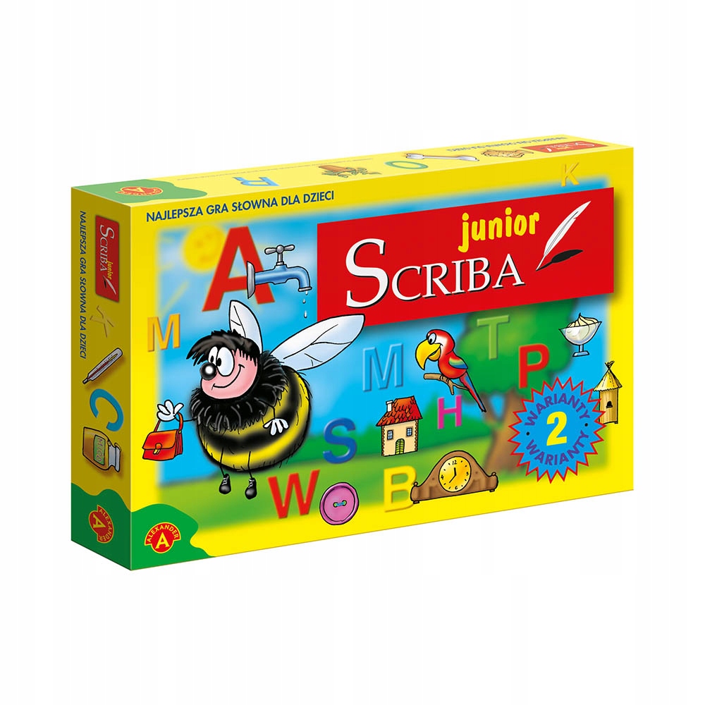 

Scriba Junior Gra słowna dla dzieci rodzinna